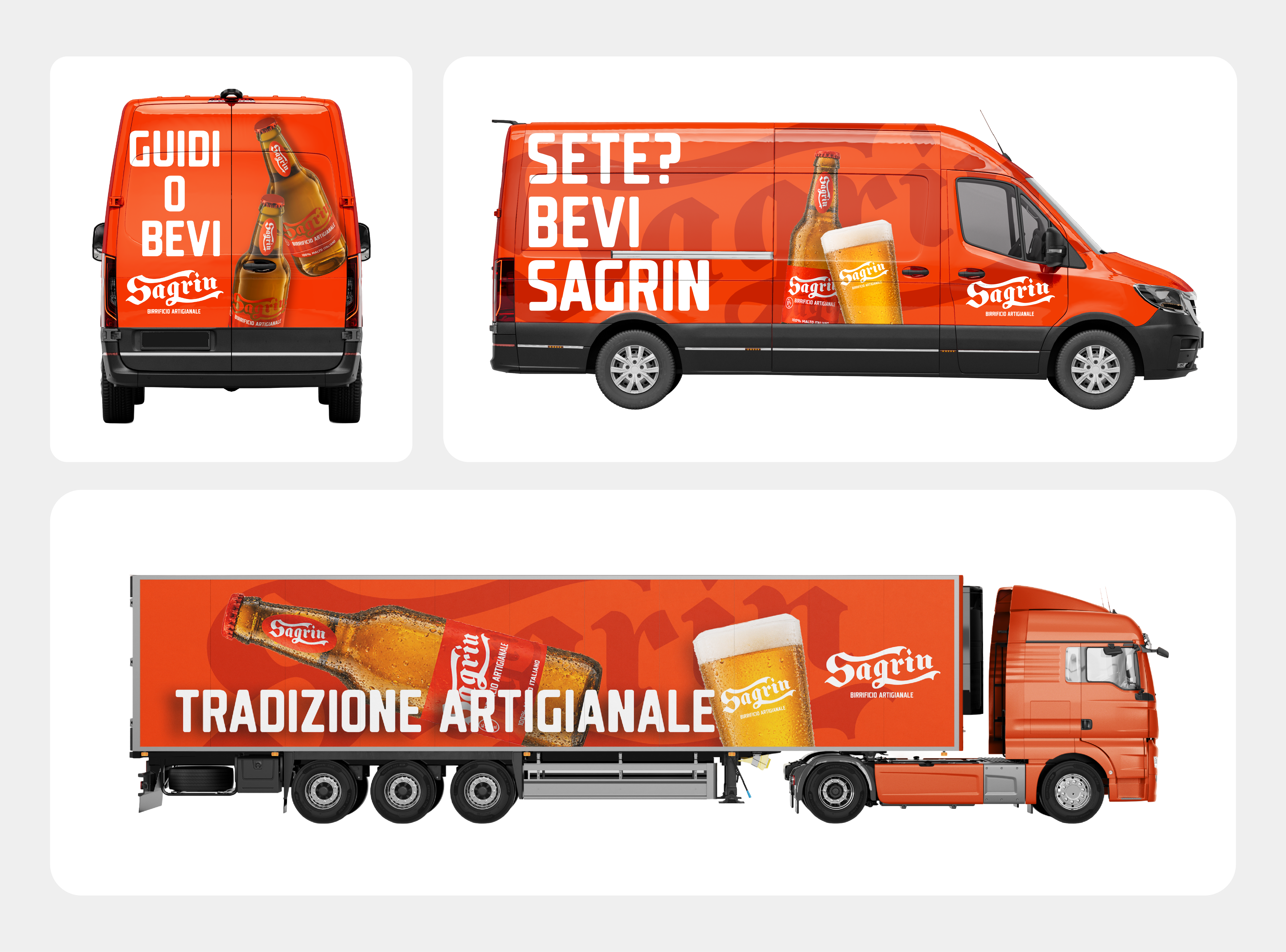 Comunicazione visiva del progetto Sagrin